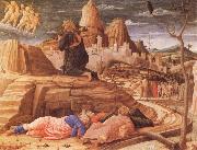 MANTEGNA, Andrea Agony in the Garden oil on canvas